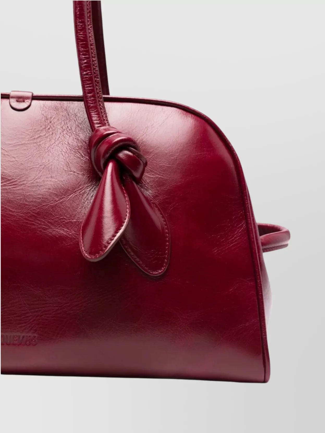 Jacquemus Knotted Top Handle Shoulder Bag