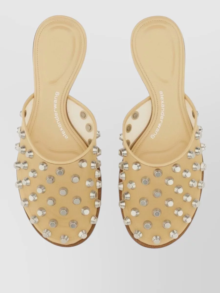Alexander Wang Embellished Slides