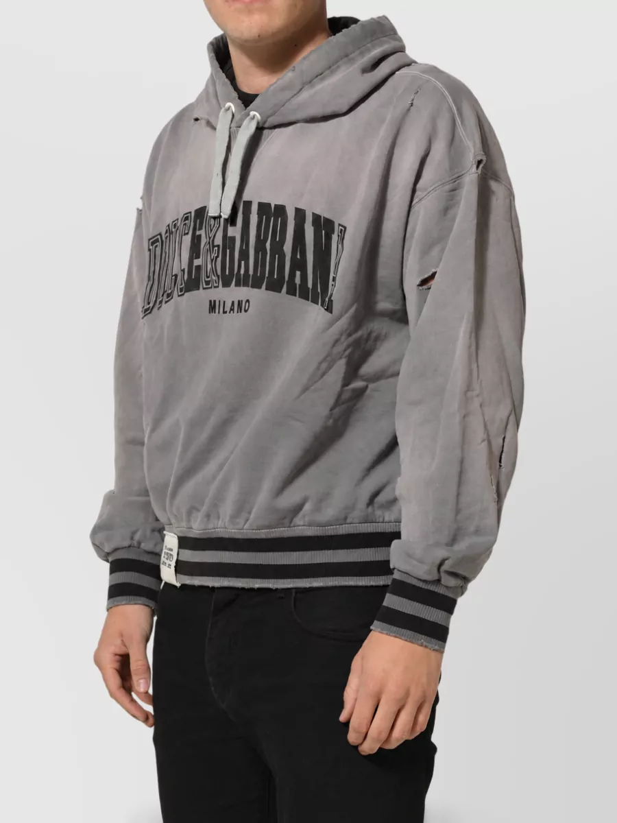 Dolce&Gabbana Cotton Graphic Hoodie