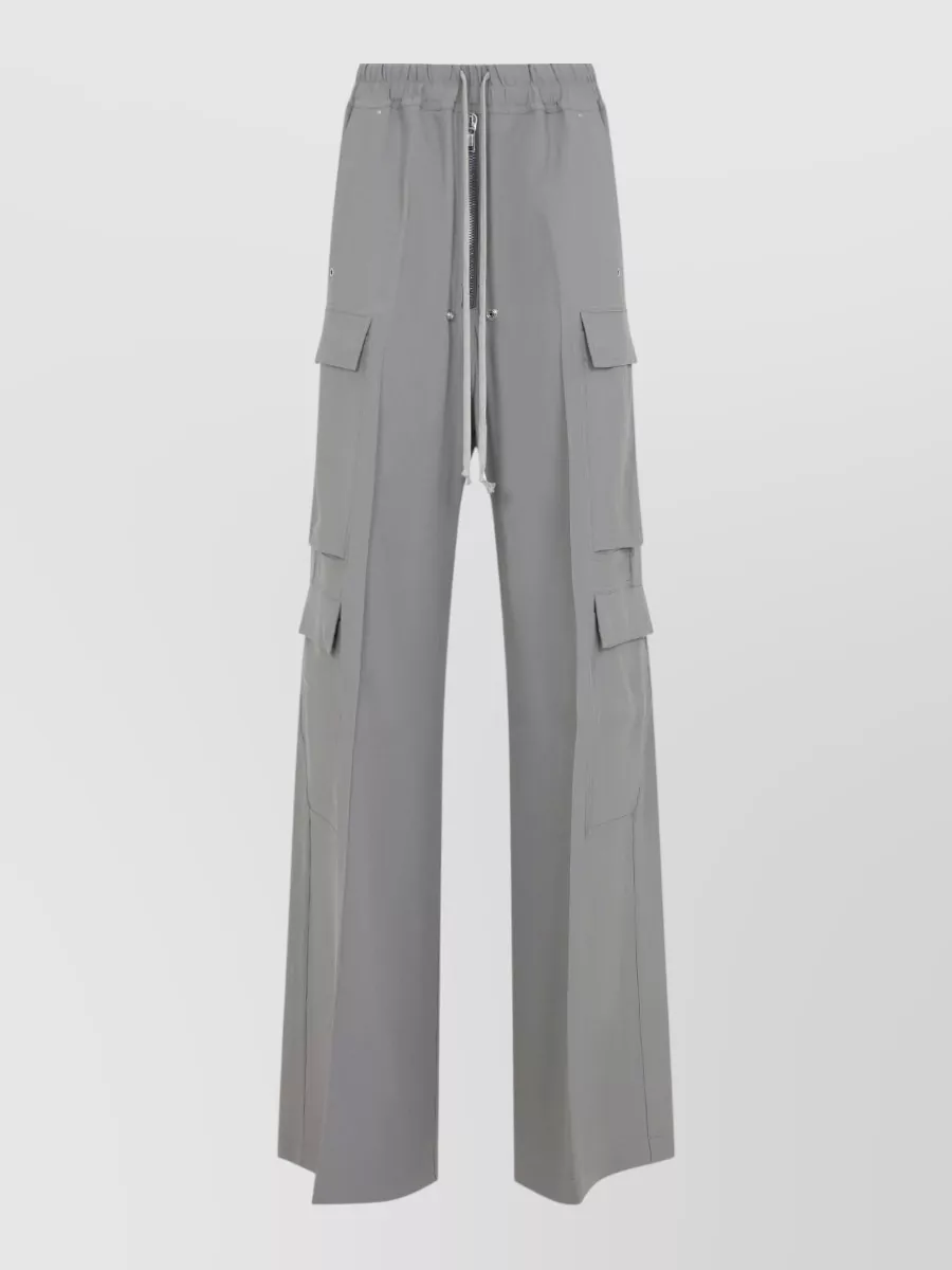 Rick Owens Wide-Leg Cargo Trousers