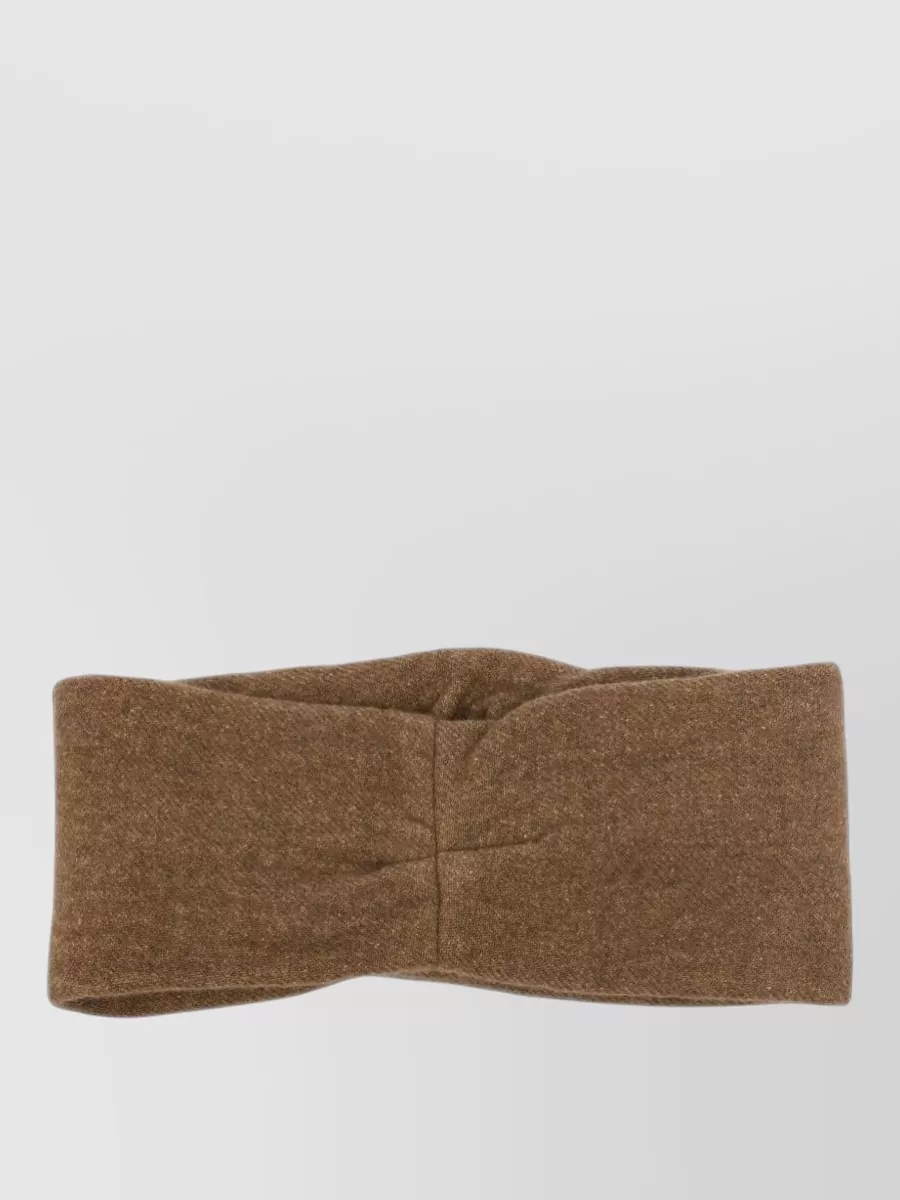 Cortana herringbone twisted headband