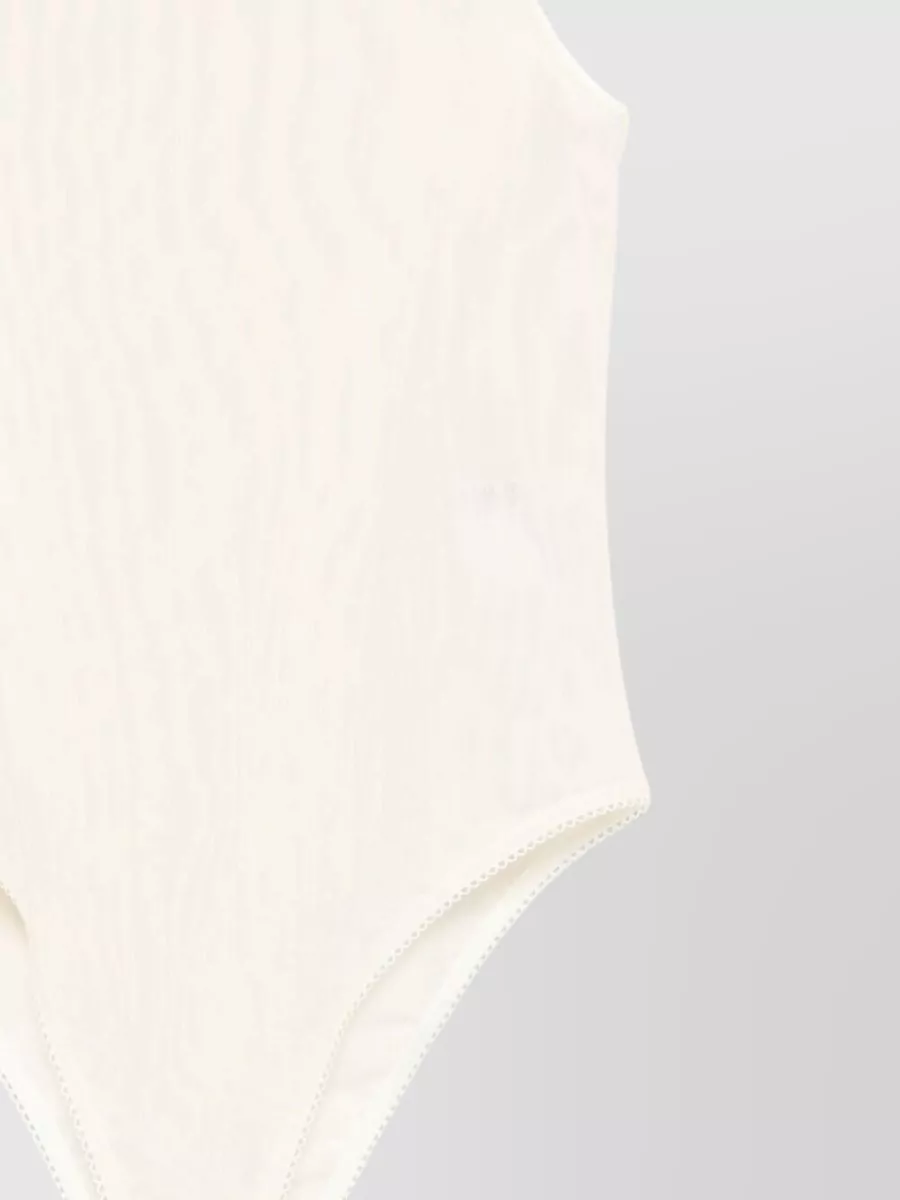 Forte Forte Sleeveless Round Neck Bodysuit