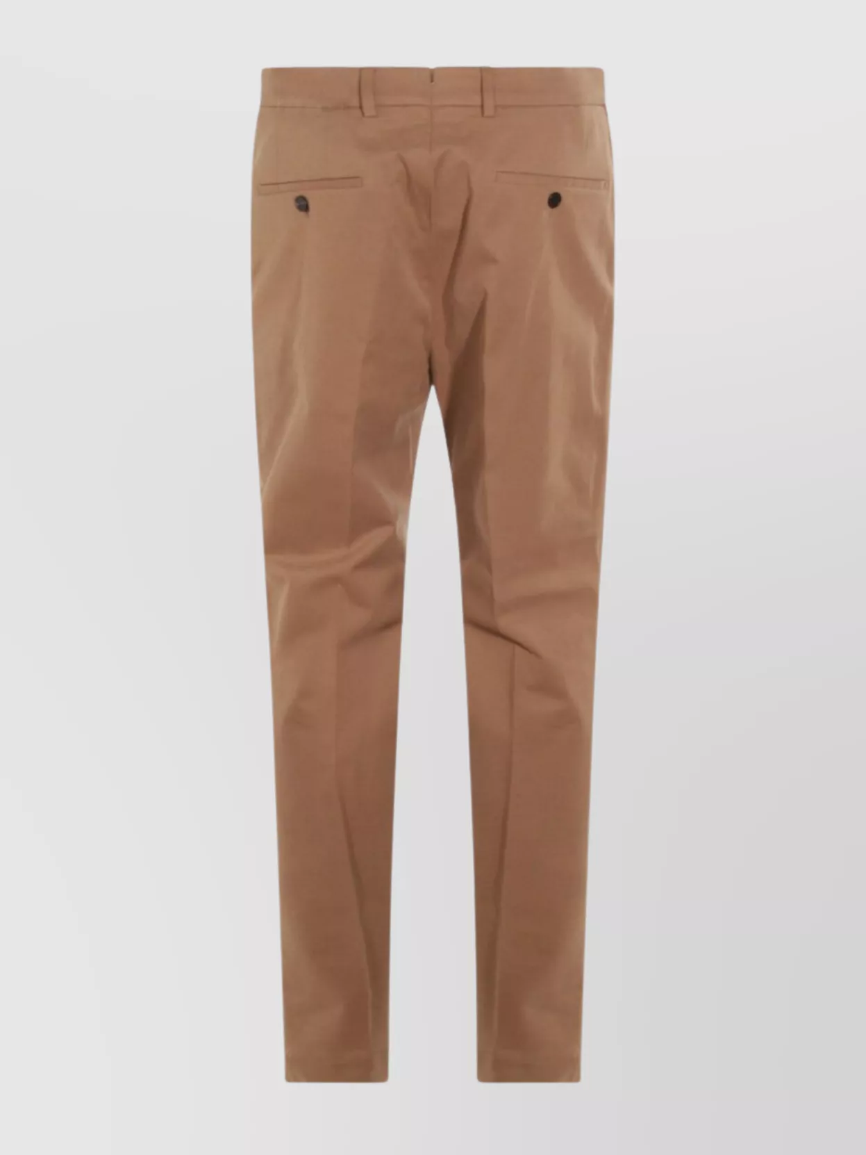 Incotex Relaxed Trousers With Front Pleats And Pockets In Brown