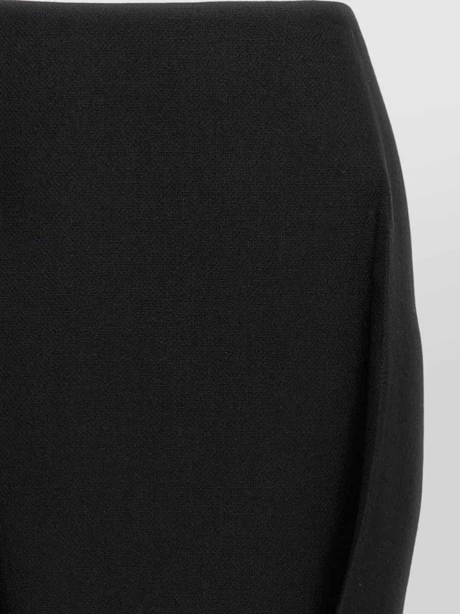 Prada Wool Fitted Skirt