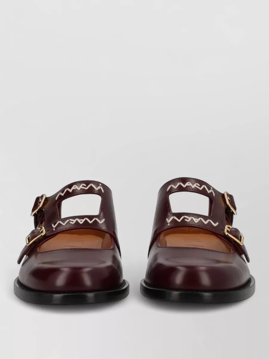 Marni leather mules