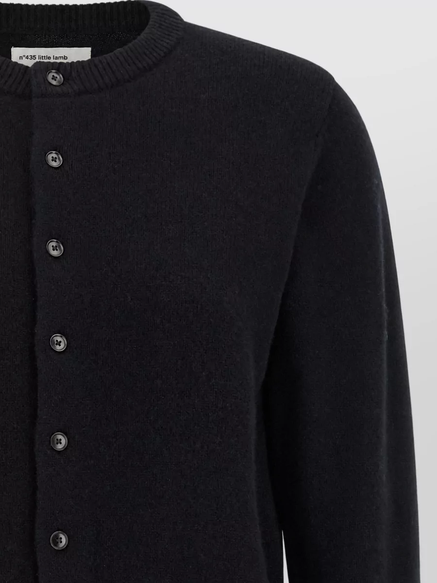 Extreme Cashmere Cashmere Relaxed-Fit Ribbed Crew-Neck Cardigan