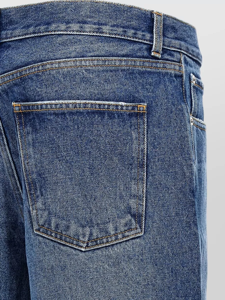 Armarium Cotton Wide-Leg Jeans