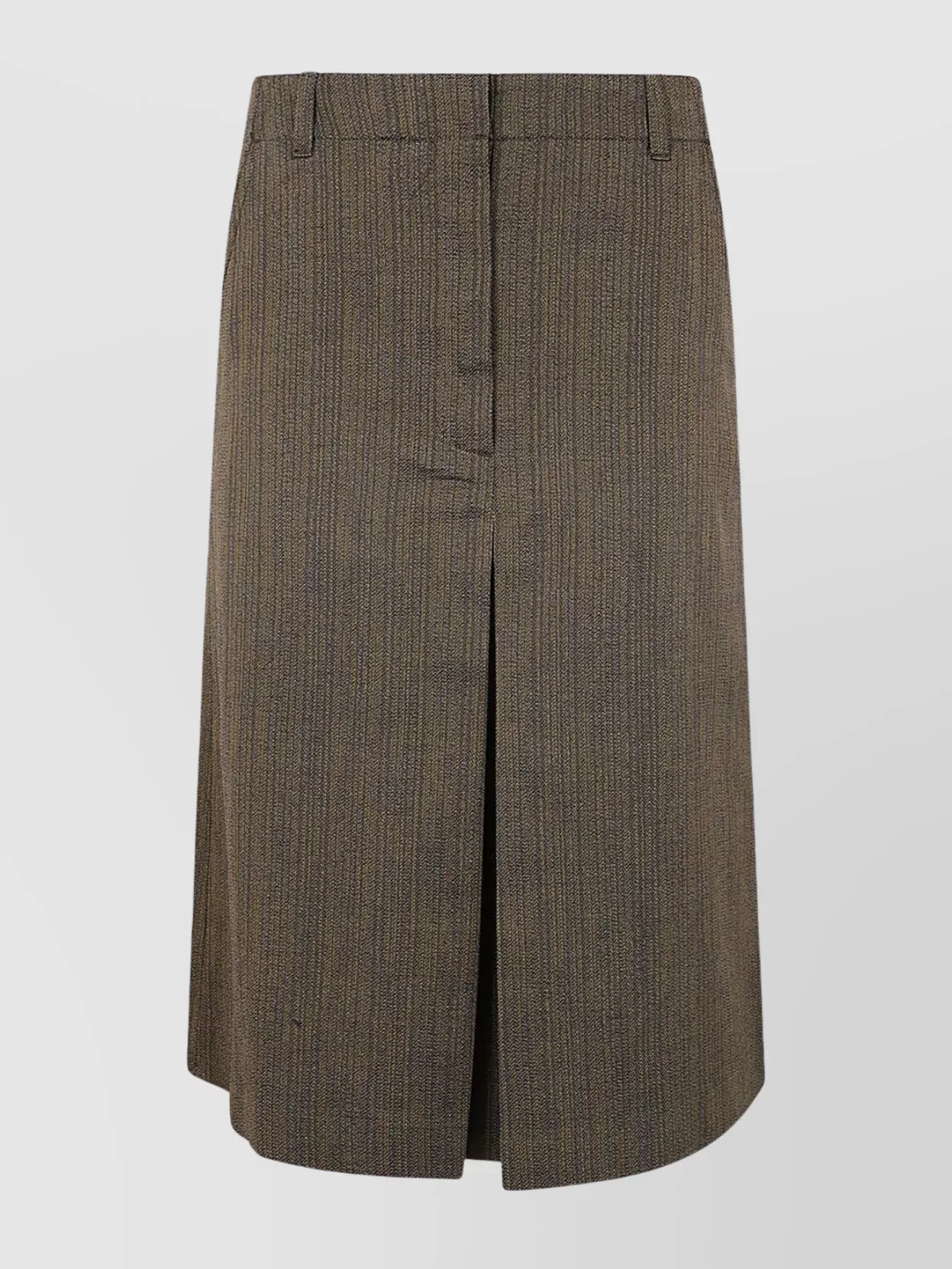 Dries Van Noten Sulia Skirt With Slits And Pockets In Multi