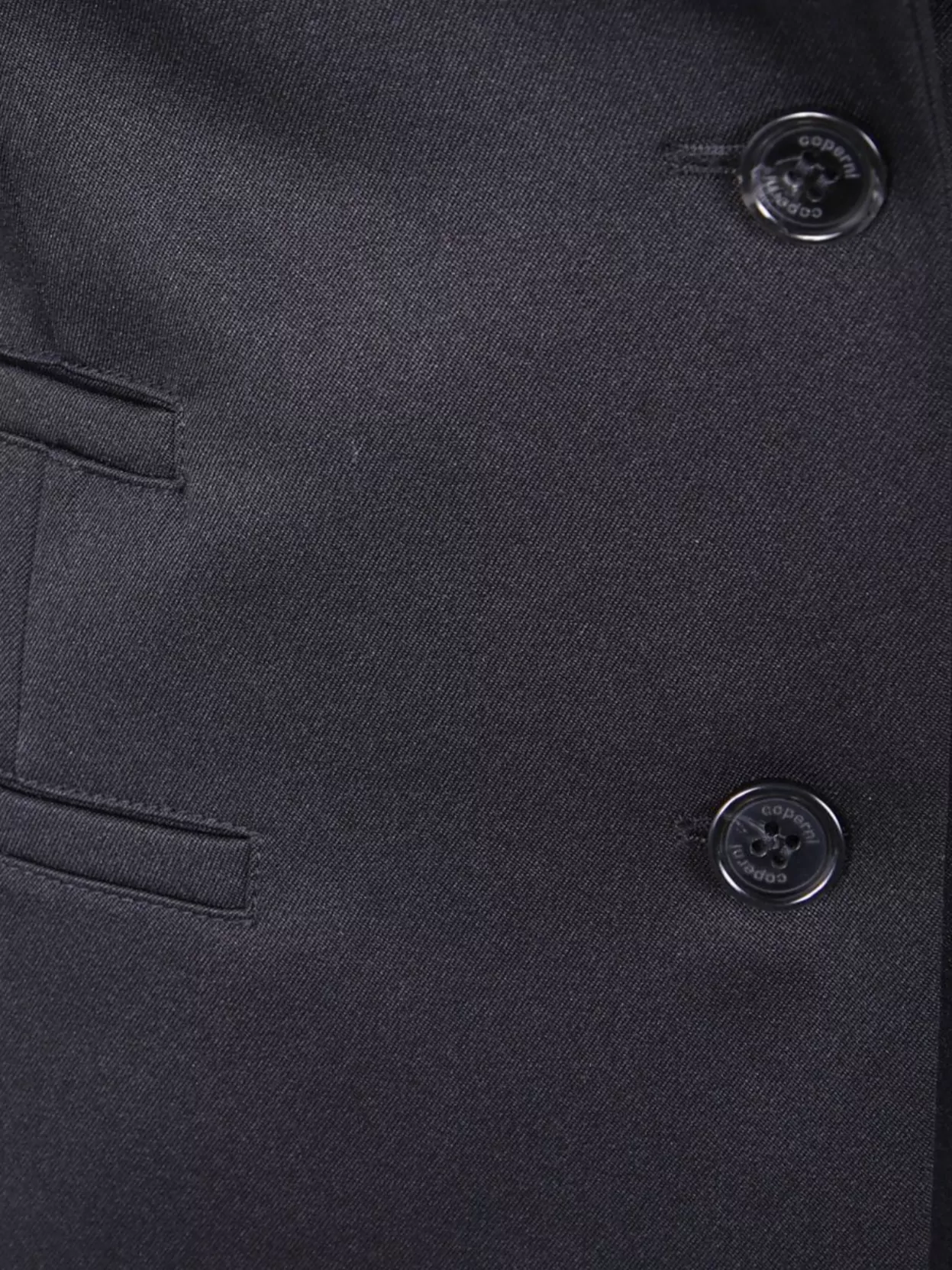 Coperni Modern Ribbed Jacket Notched Lapel
