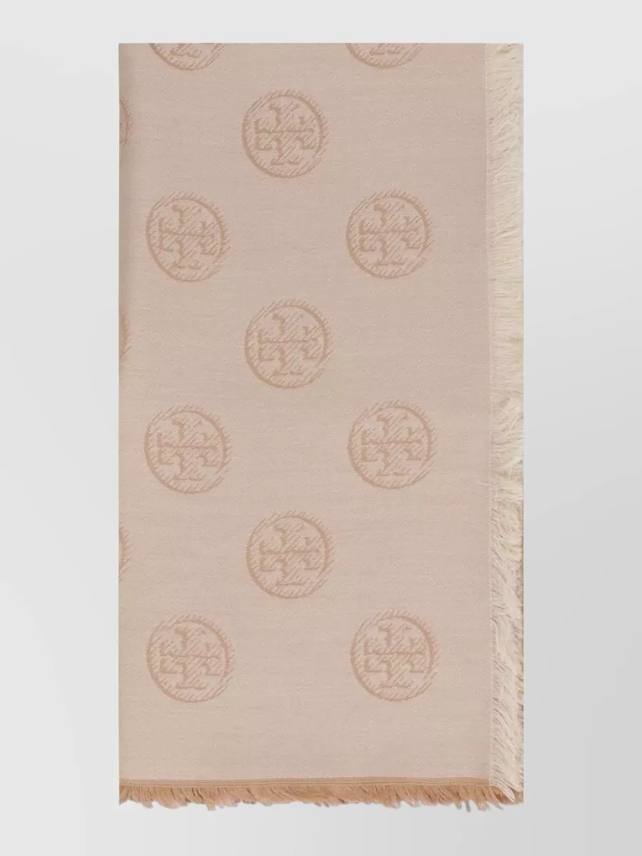 Tory Burch silk wool scarf