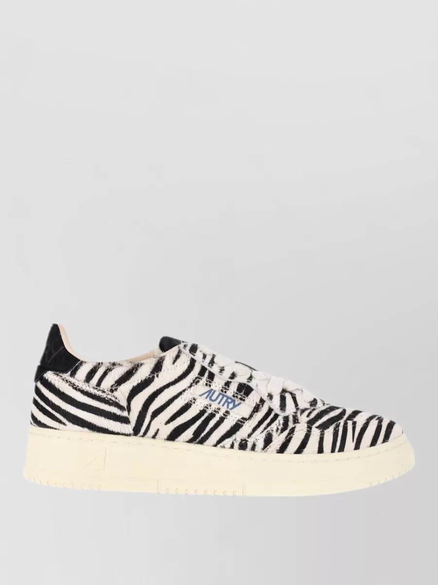 Autry Leather Low-Top Lace-Up Sneakers