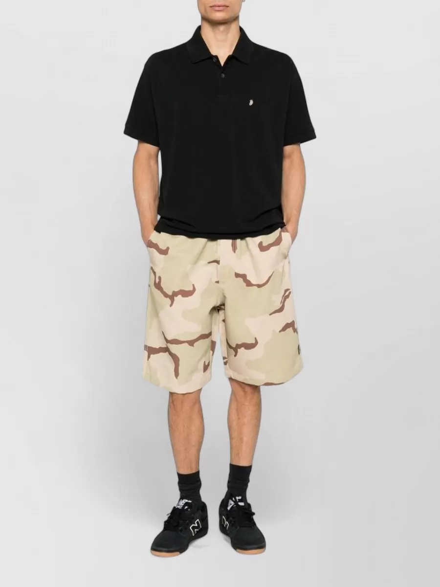 Stüssy camouflage-print swim shorts