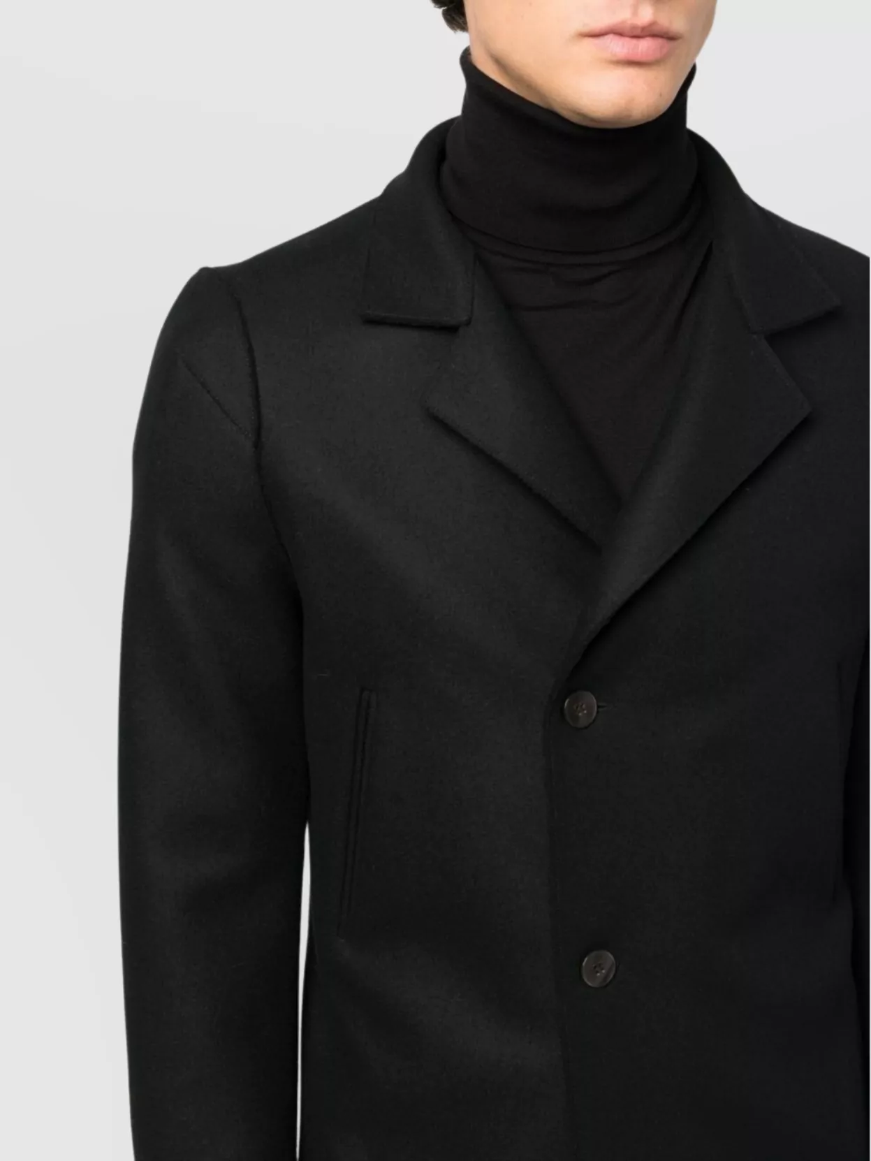 Sapio Double-Breasted Blazer With Notched Lapels