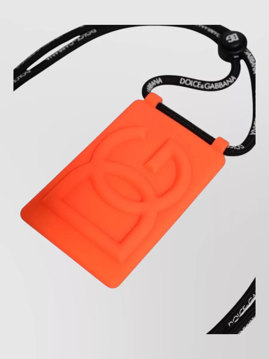 Dolce&Gabbana Silicone Adjustable Badge Holder