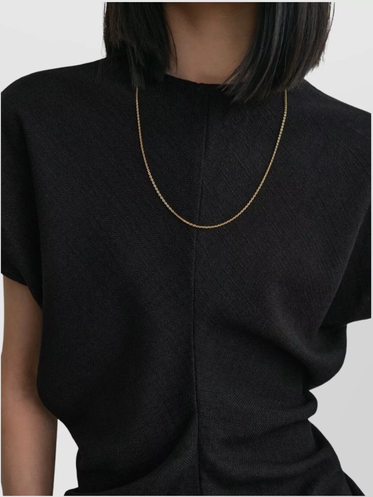 Totême Relaxed Fit Slouch Waist Top