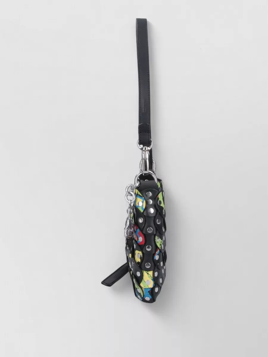 Vivienne Westwood Studded Shoulder Strap Crossbody Bag Metal Detail