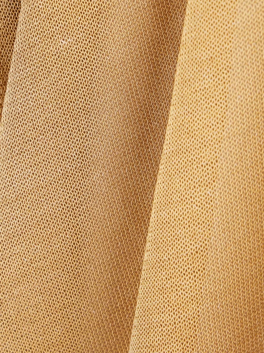 Alberta Ferretti Mesh Midi Dress