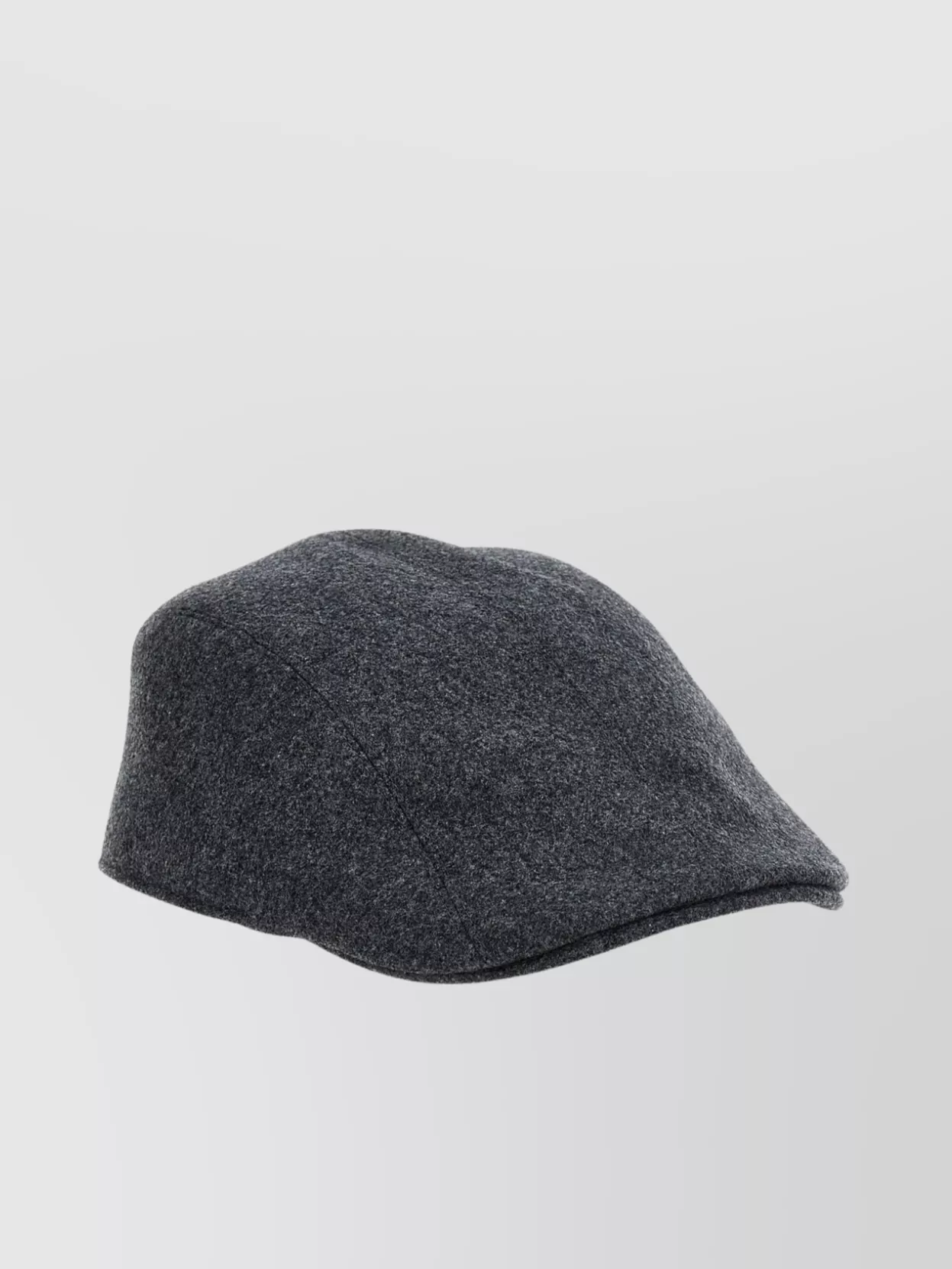 Brunello Cucinelli Wool Blend Curved Brim Hats