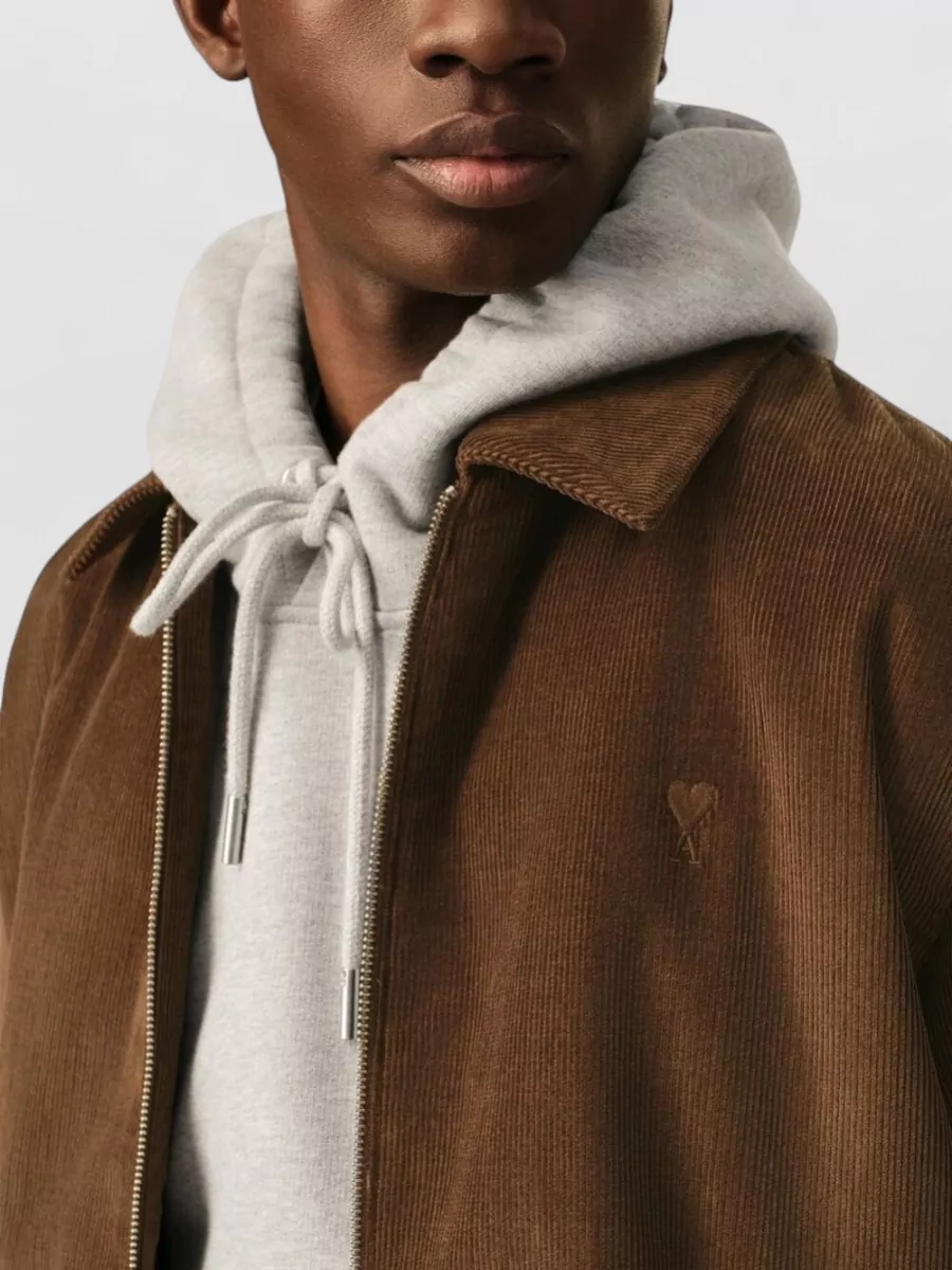 Ami Paris Cotton Bomber Jacket