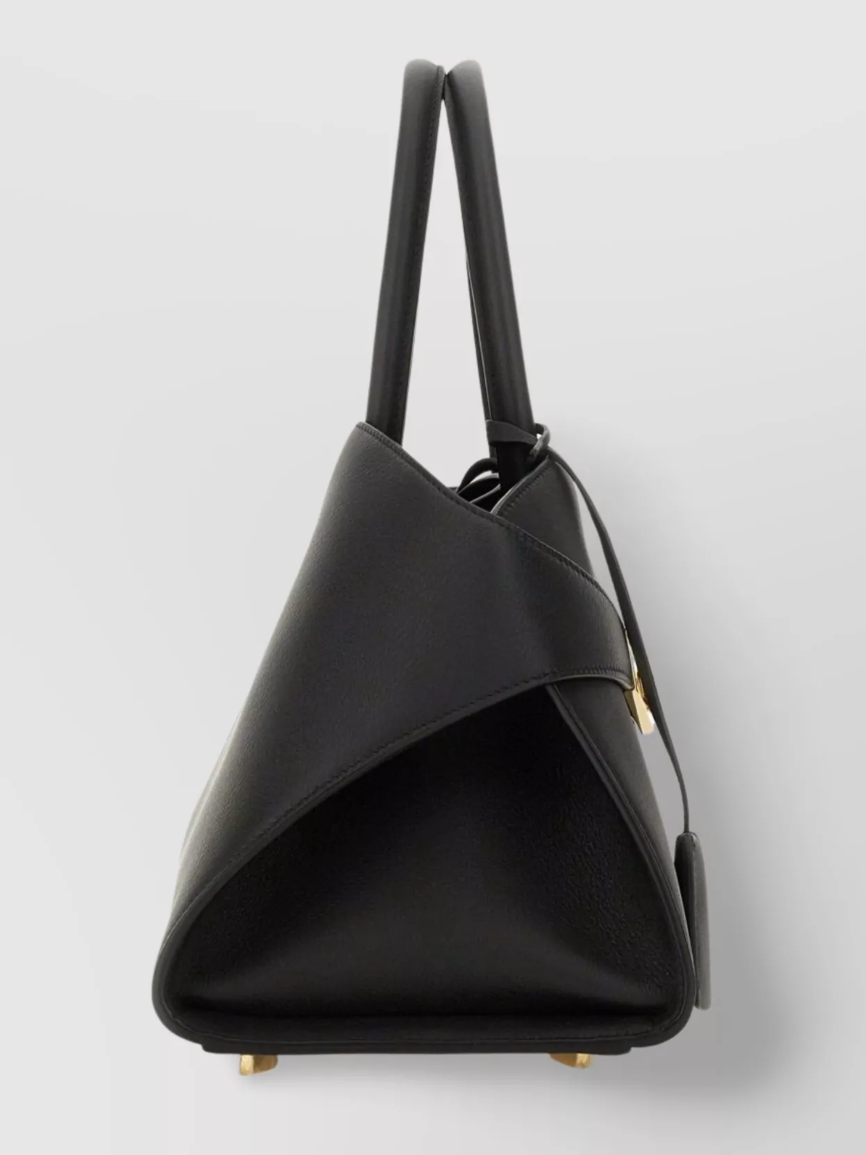 Ferragamo Medium Hug Leather Top Handle Bag