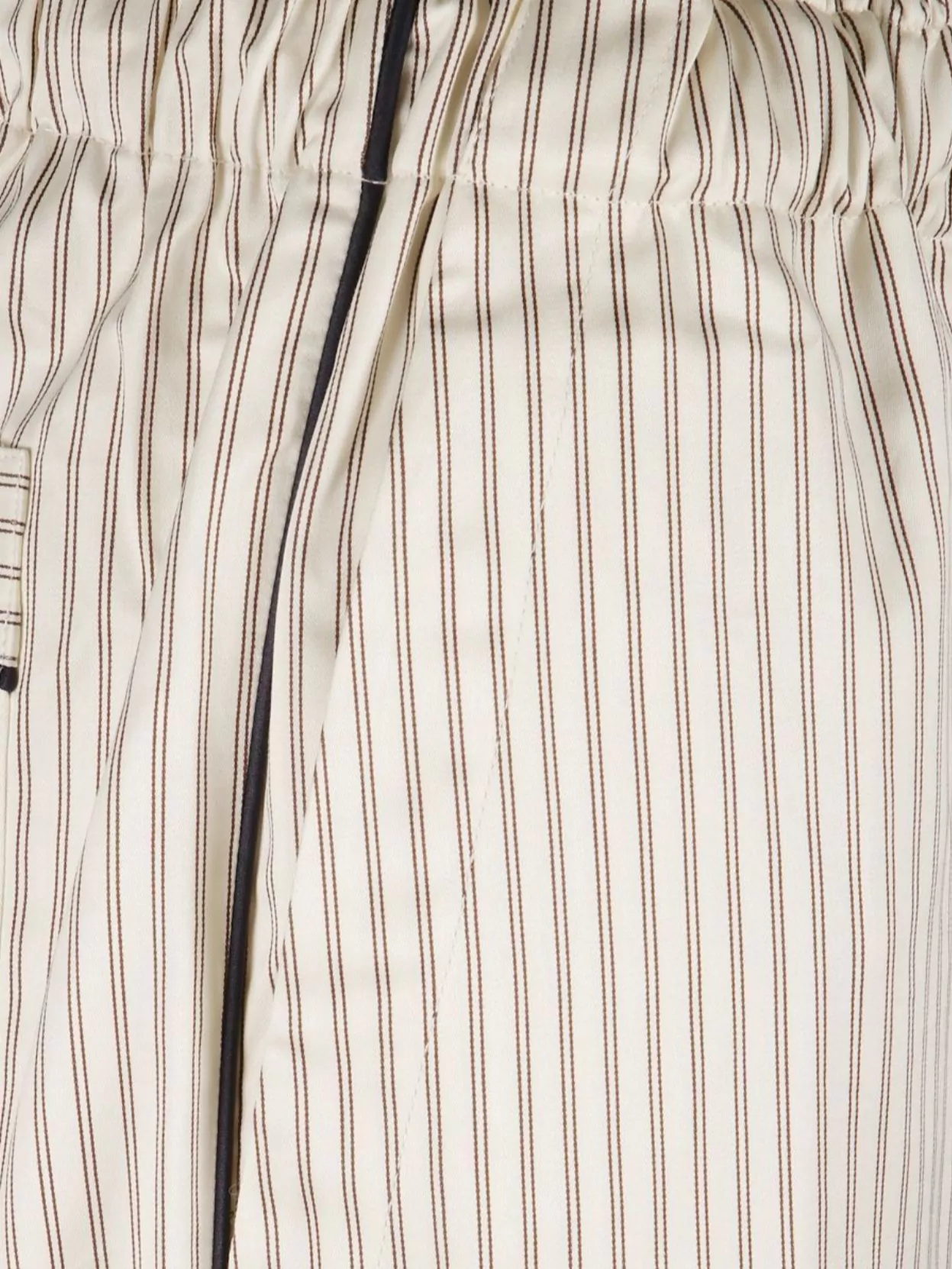 Tekla Organic Cotton Striped Pyjama Trousers