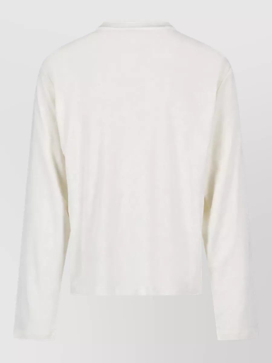 Jil Sander Cashmere Crewneck T-Shirt