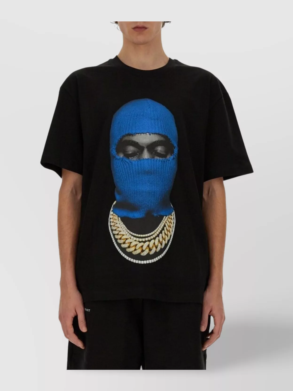 Ih Nom Uh Nit Graphic Print Crew Neck Short Sleeve T-Shirt