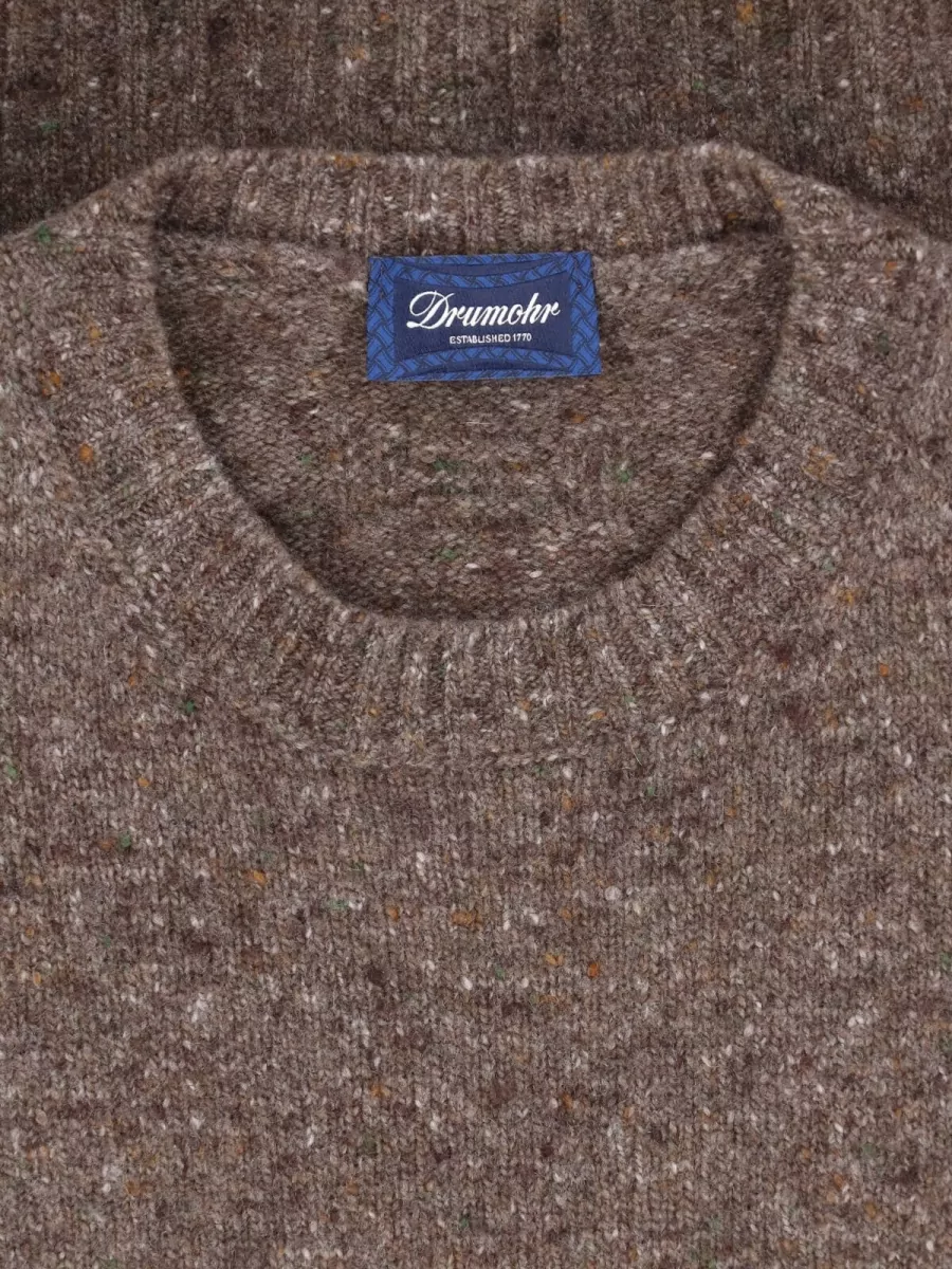 Drumohr Cashmere Virgin Wool Crewneck Jumper