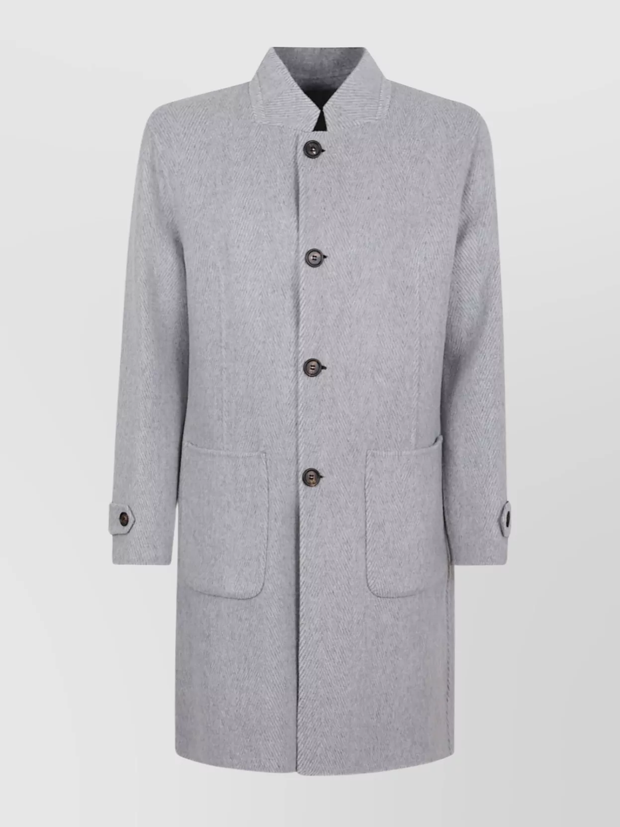 Eleventy Coat Reversible Front Pockets