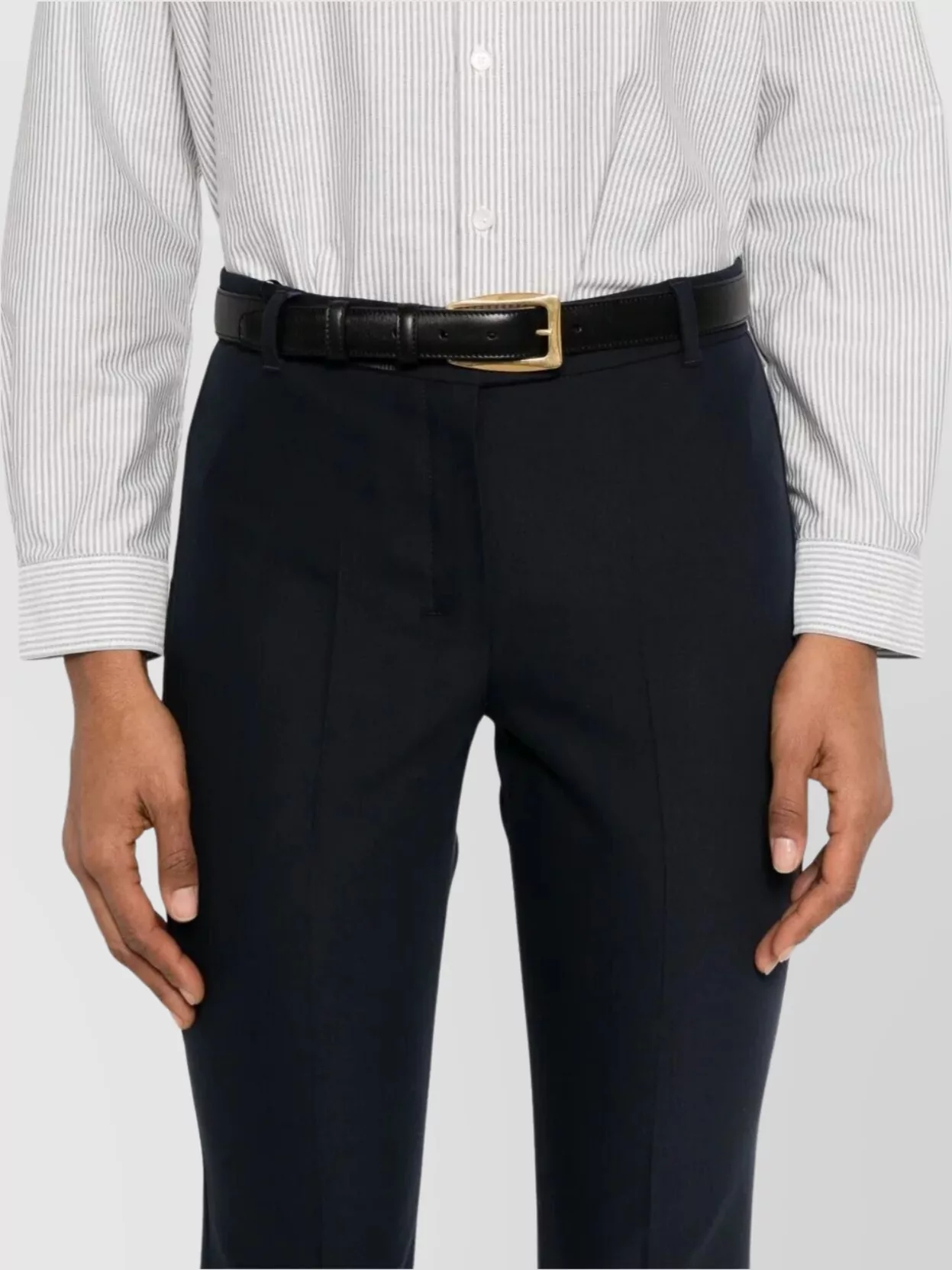 S Max Mara Tailored Trousers With Pockets And Crease