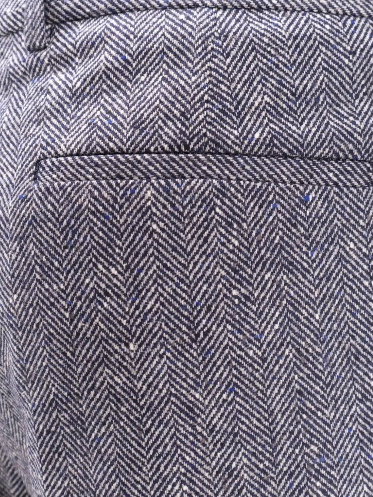 Brunello Cucinelli Cashmere And Wool Herringbone Trousers