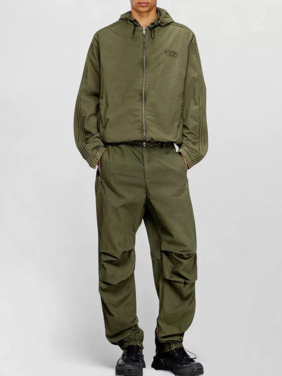 Diesel Cotton Hooded Parka
