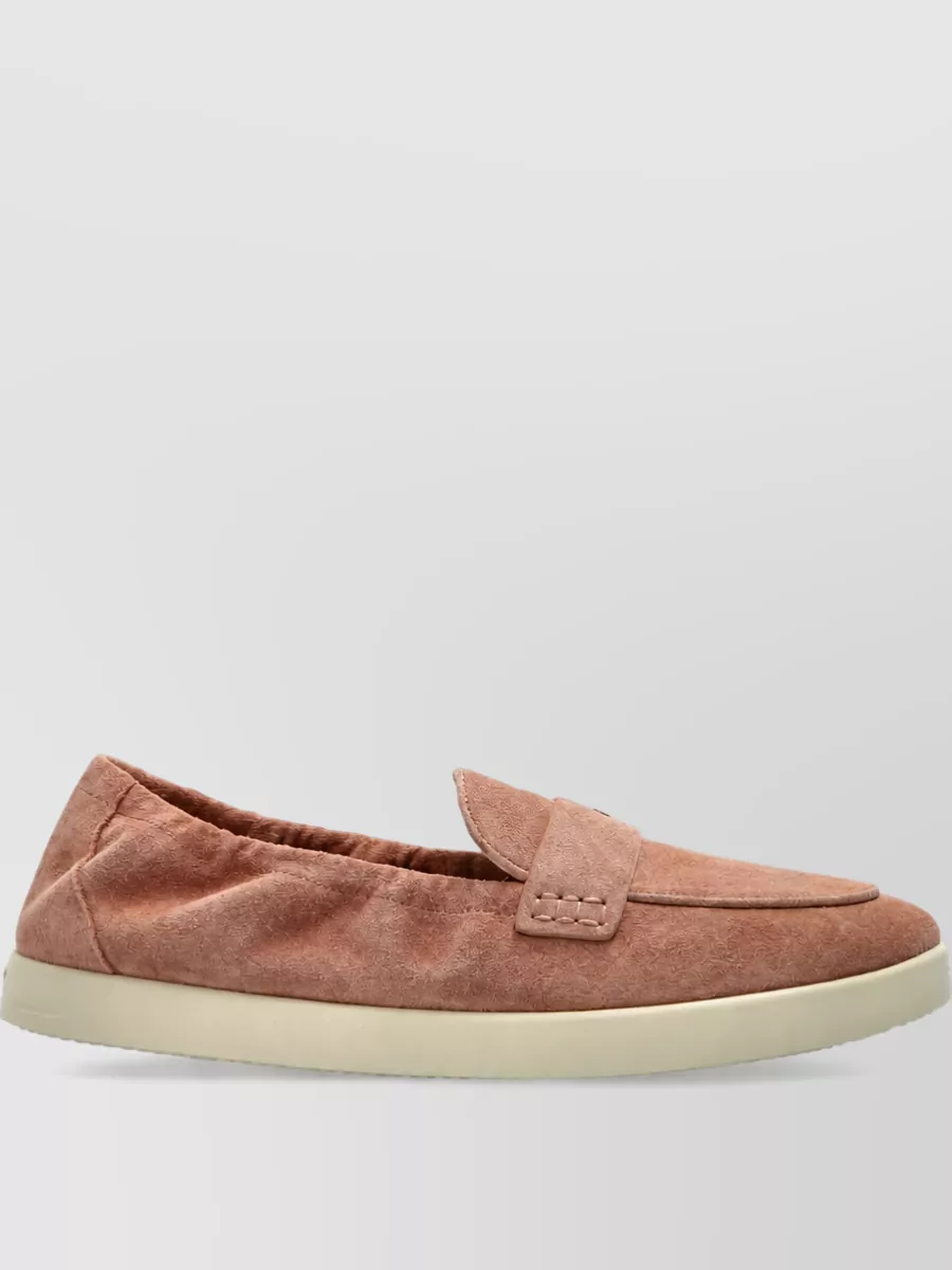 Tory Burch leather round toe loafers