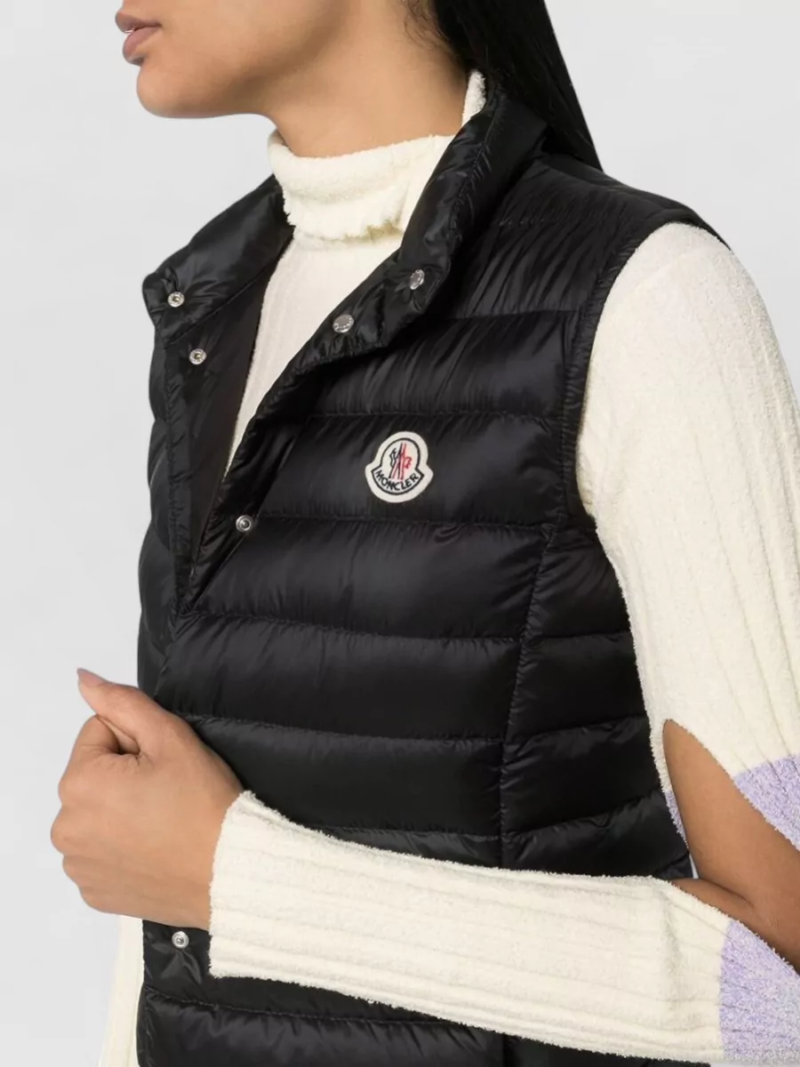 Moncler Liane High Neck Sleeveless Down Jacket
