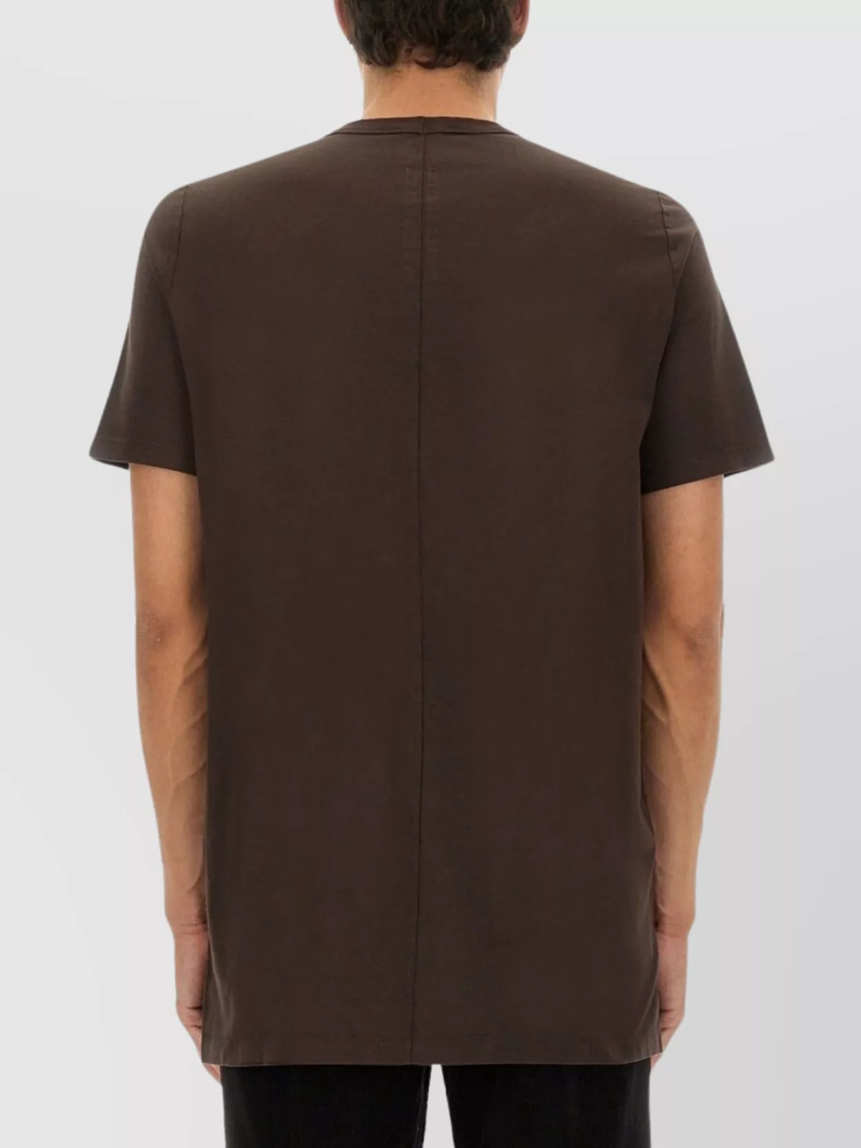 Rick Owens Round Neck Seam Detail T-Shirt