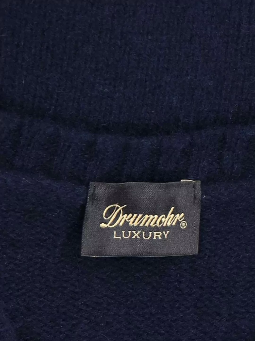 Drumohr Ribbed Crewneck Sweater With Long Sleeves
