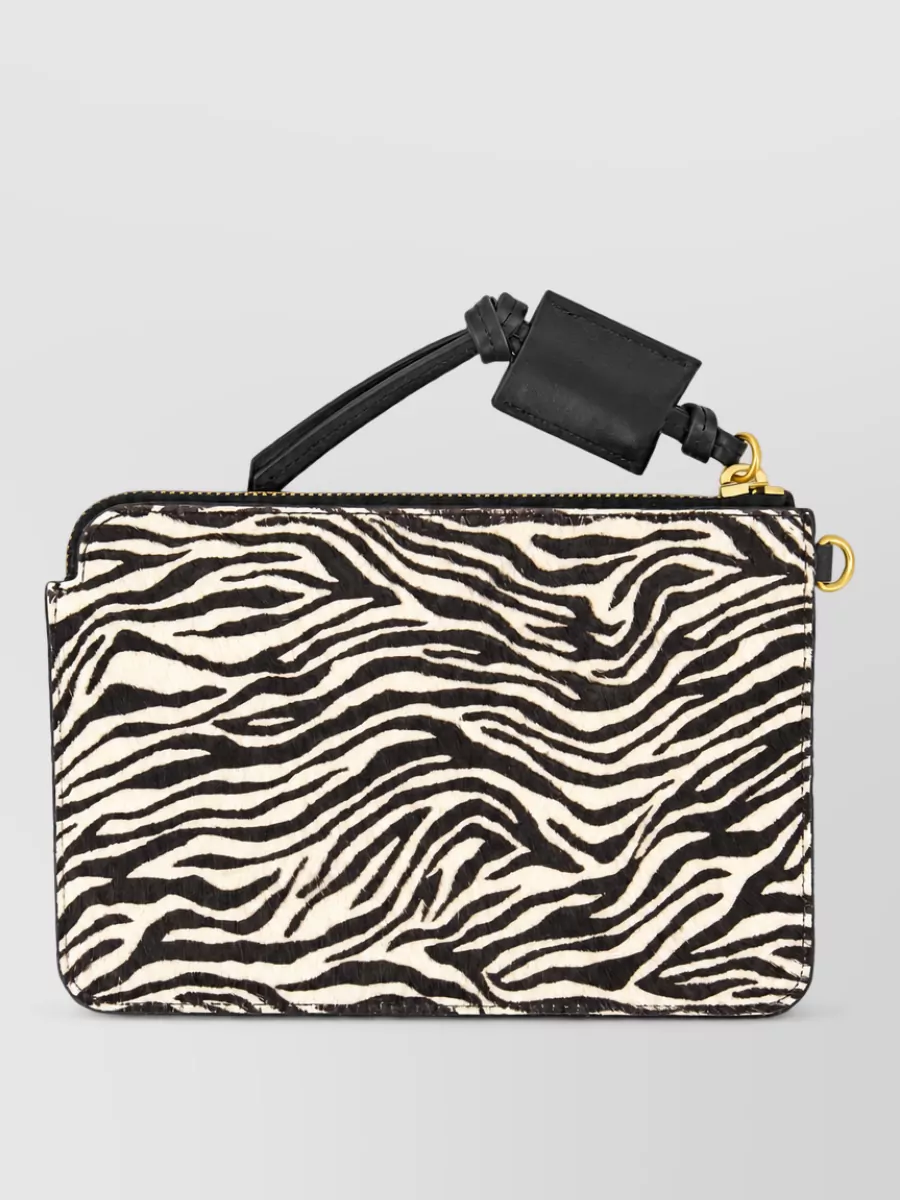 Isabel Marant altay leather clutch bag
