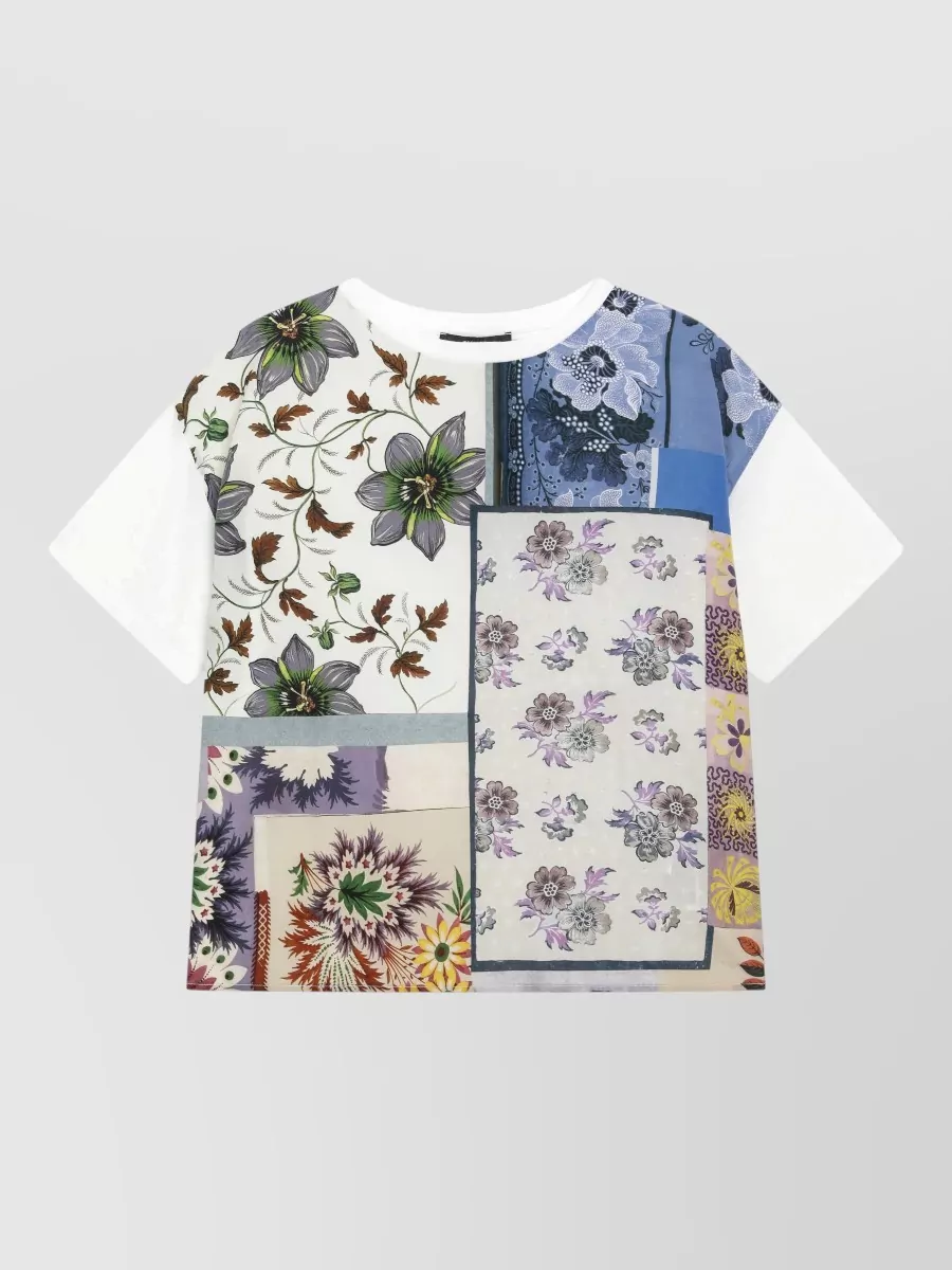 Weekend Max Mara silk printed t-shirt
