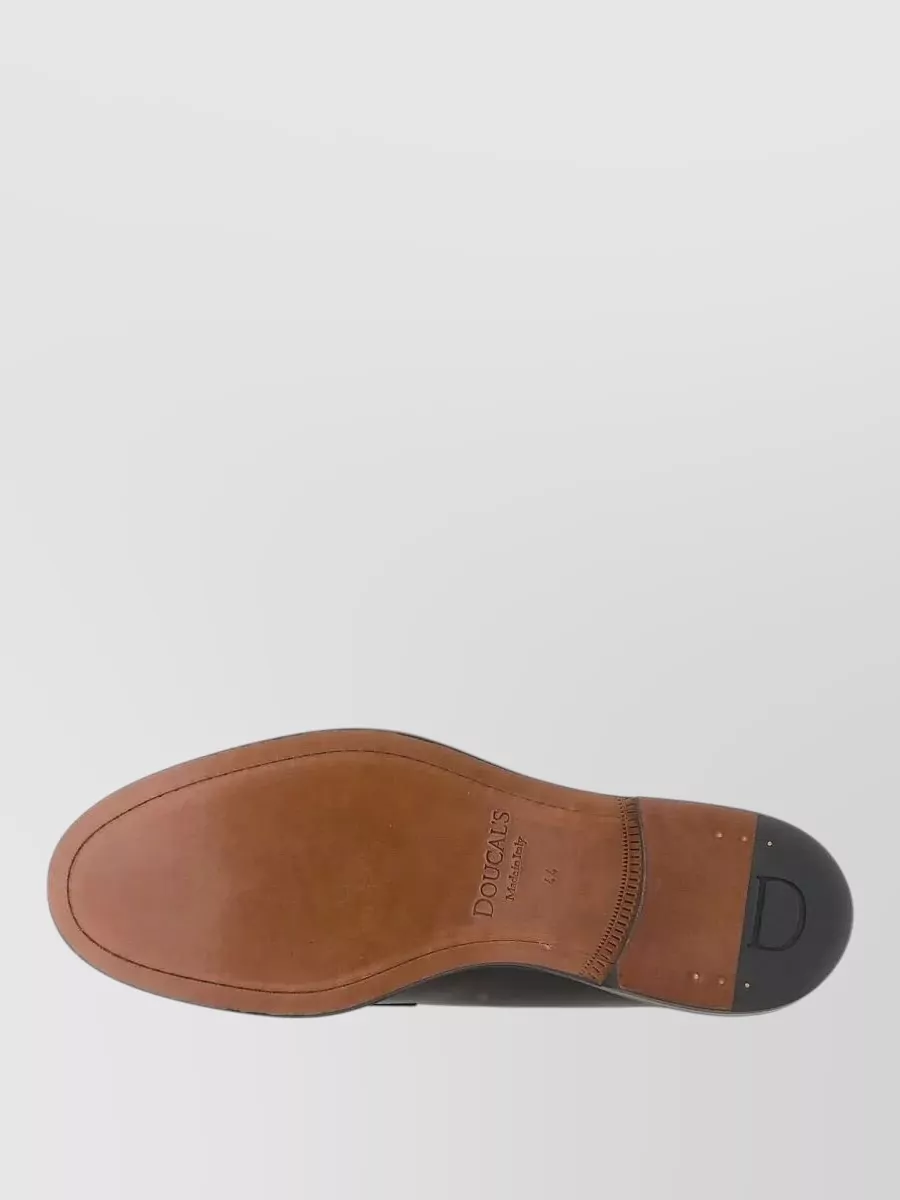 Doucal's Leather Lace-Up Shoes