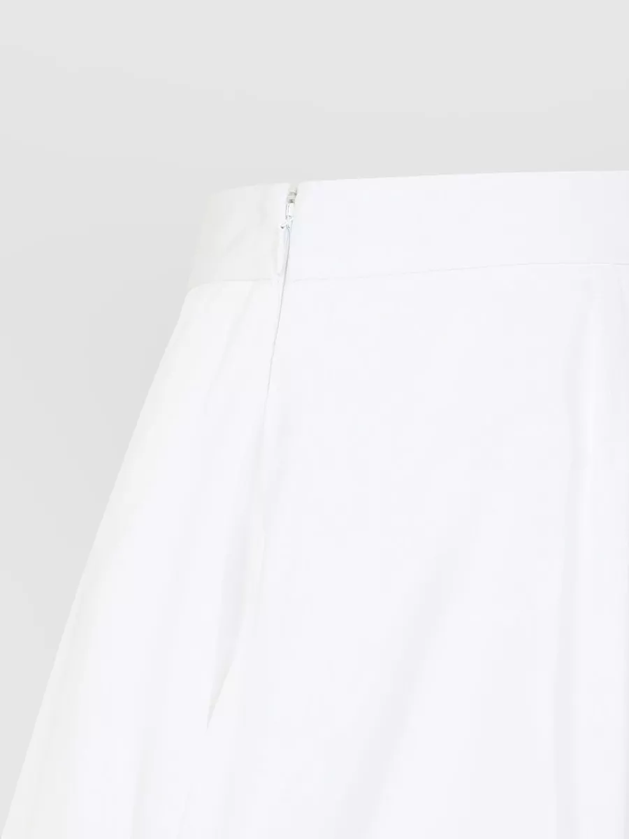 Jil Sander High Waist Bermuda Shorts Balloon Silhouette
