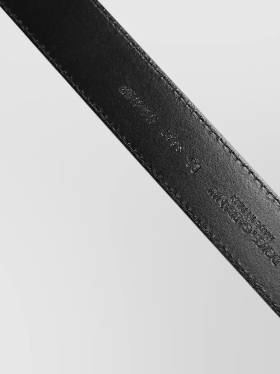 Dolce&Gabbana Calf Leather Belt