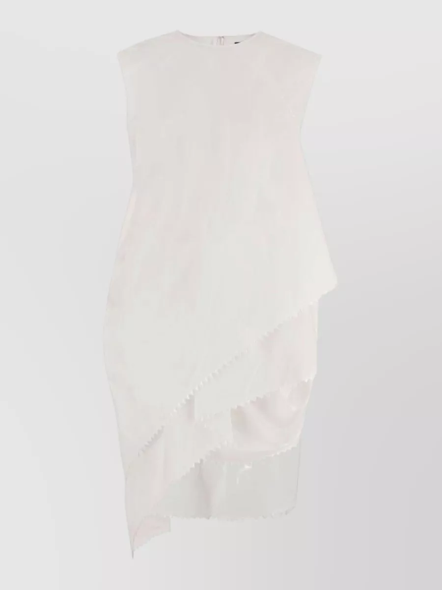Jacquemus cotton layered mini dress