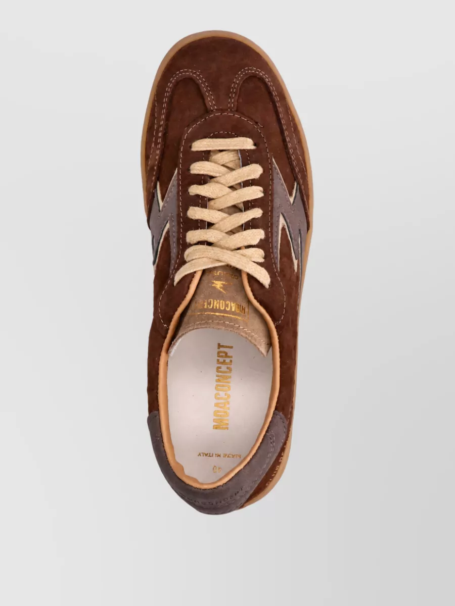 Moa Master Of Arts Leather Low-Top Lace-Up Shoes