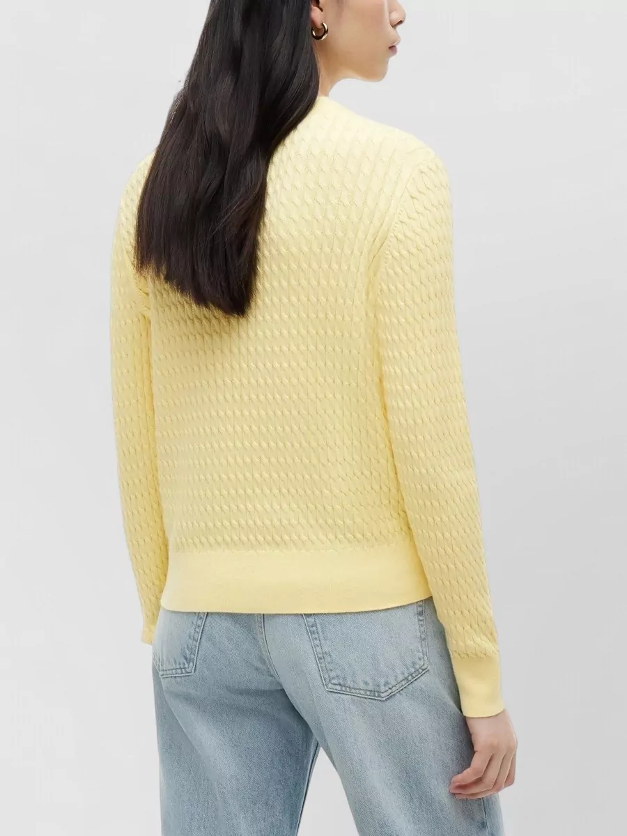 Tommy Hilfiger Cable-Knit Cotton Sweater