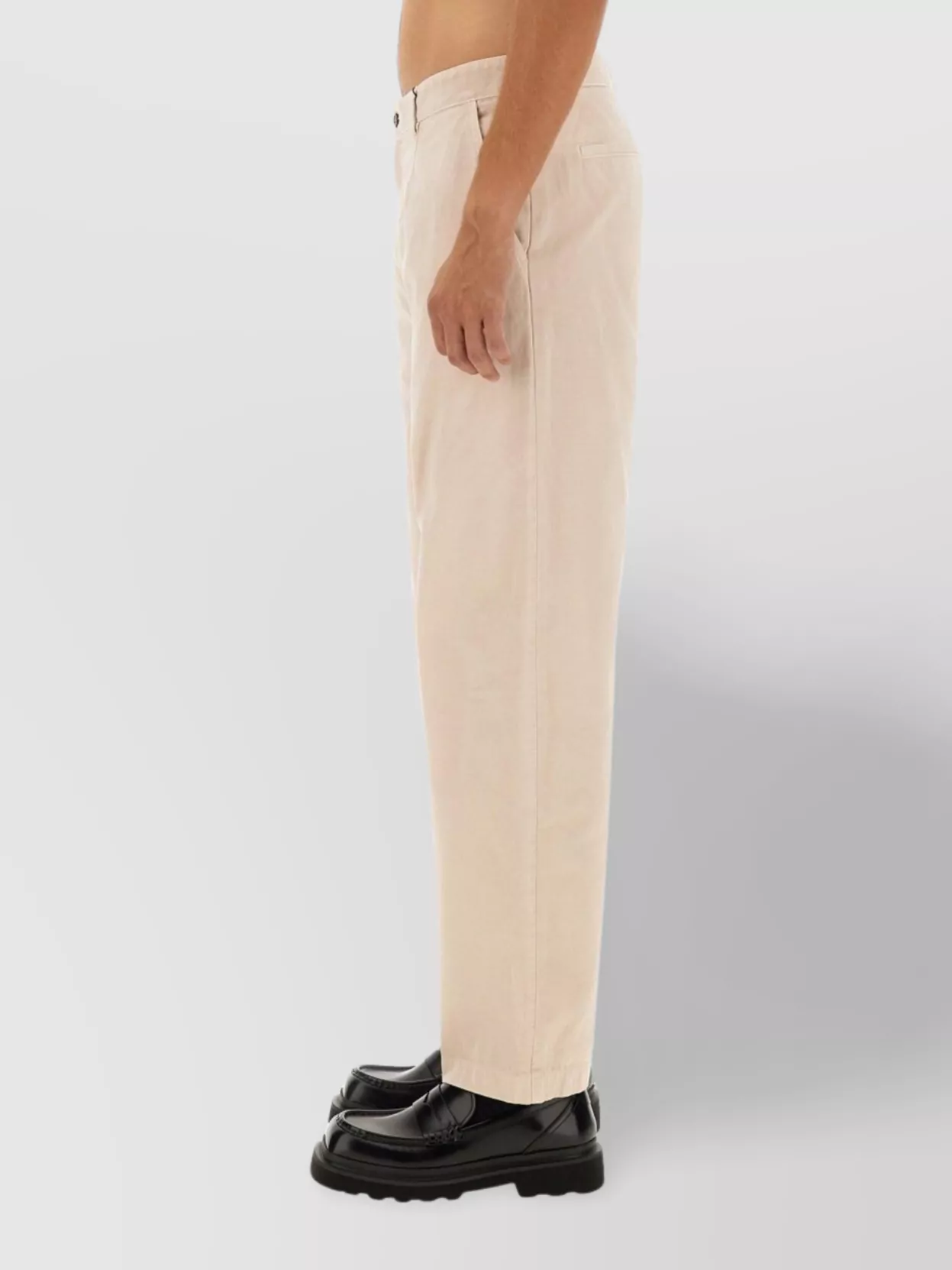Dolce&Gabbana Cotton Pants Belt Loops