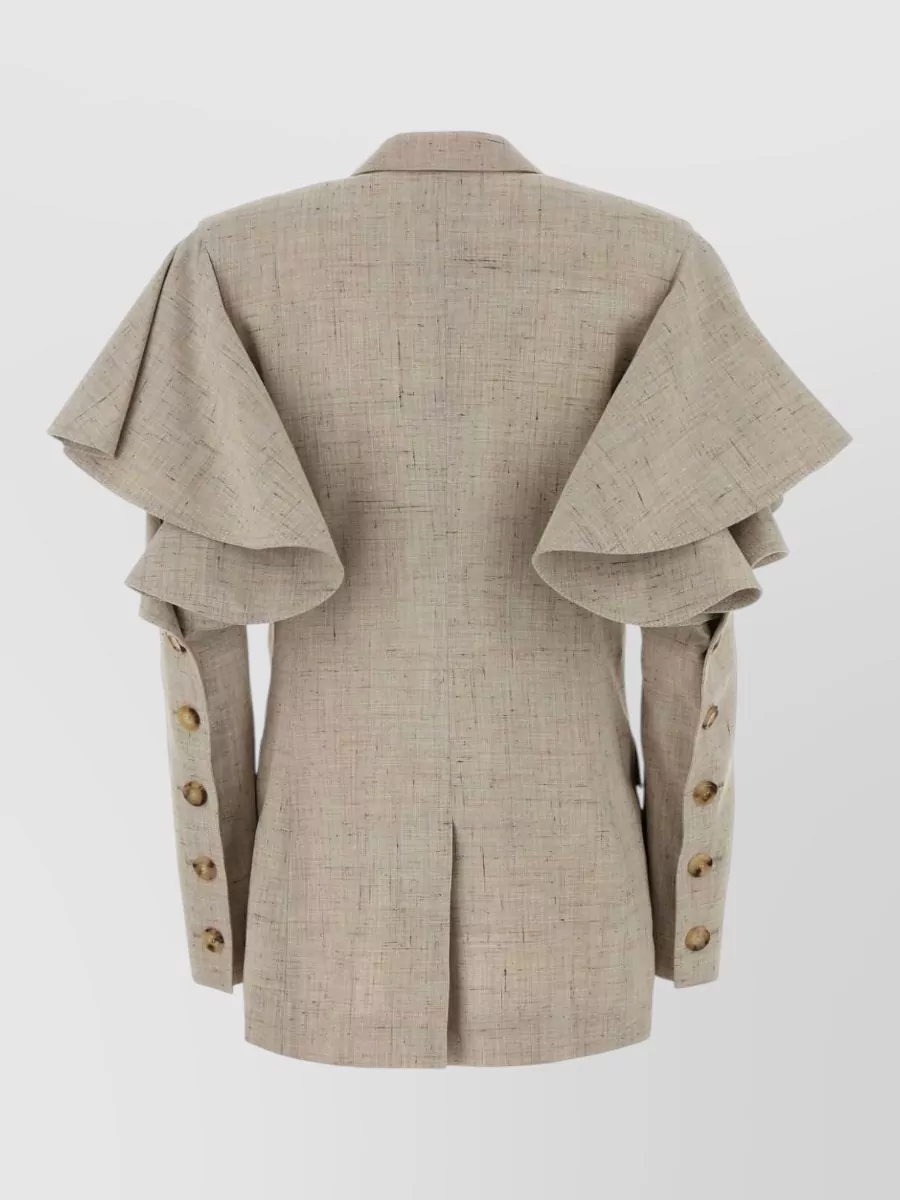 Moschino Mélange Jersey Blazer