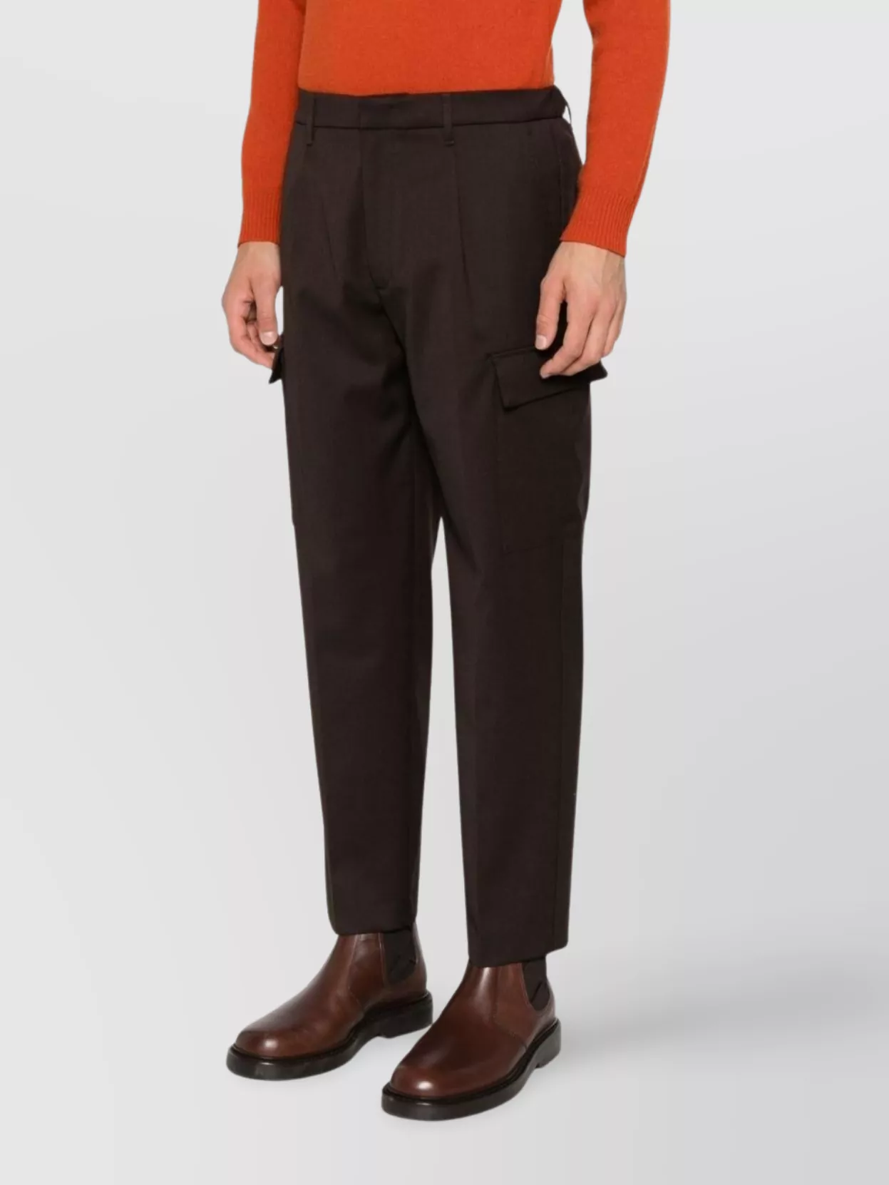 Dondup Straight Leg Cargo Trousers Luka