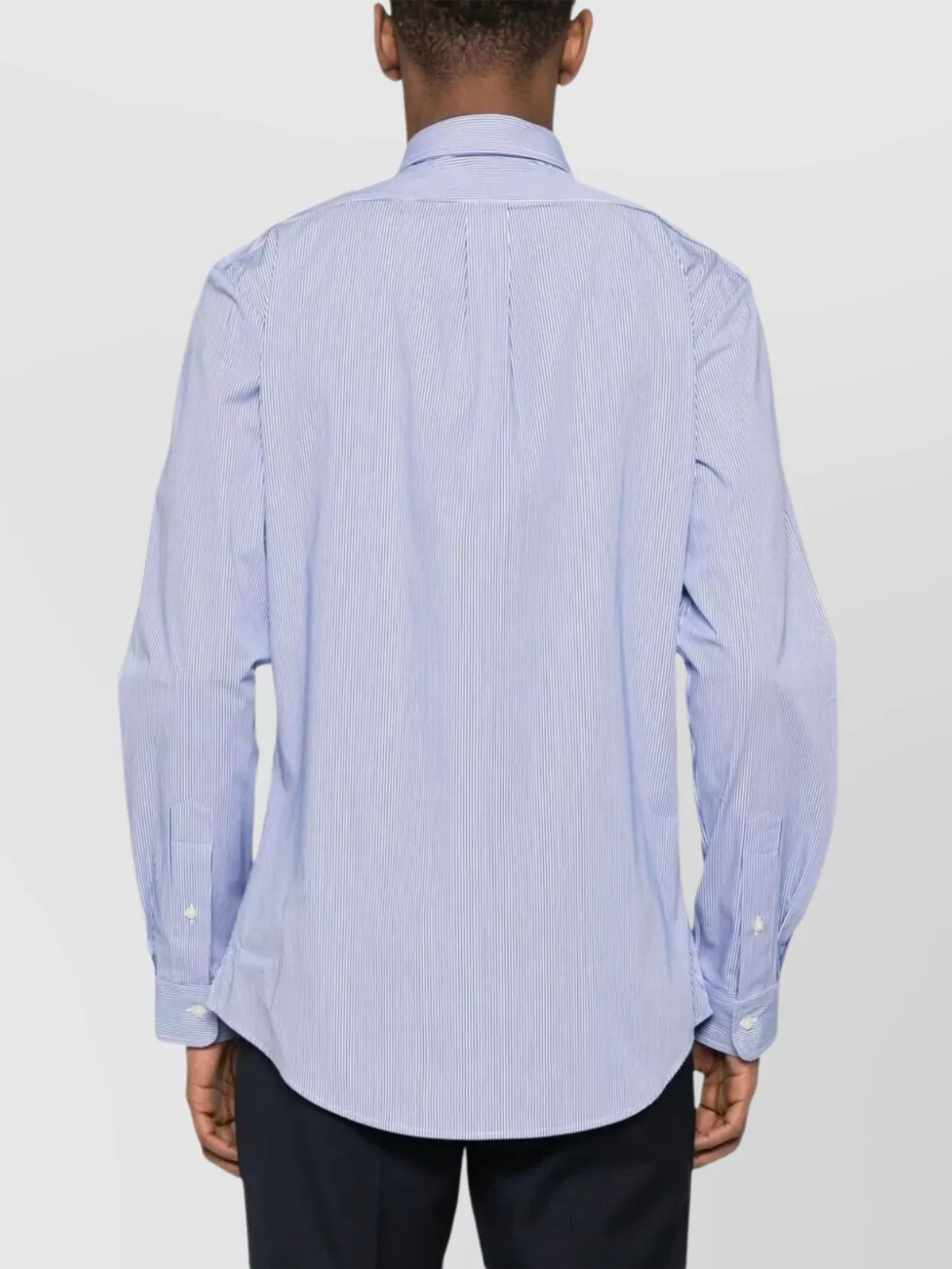 Ralph Lauren Long Sleeve Shirt Curved Hem Design