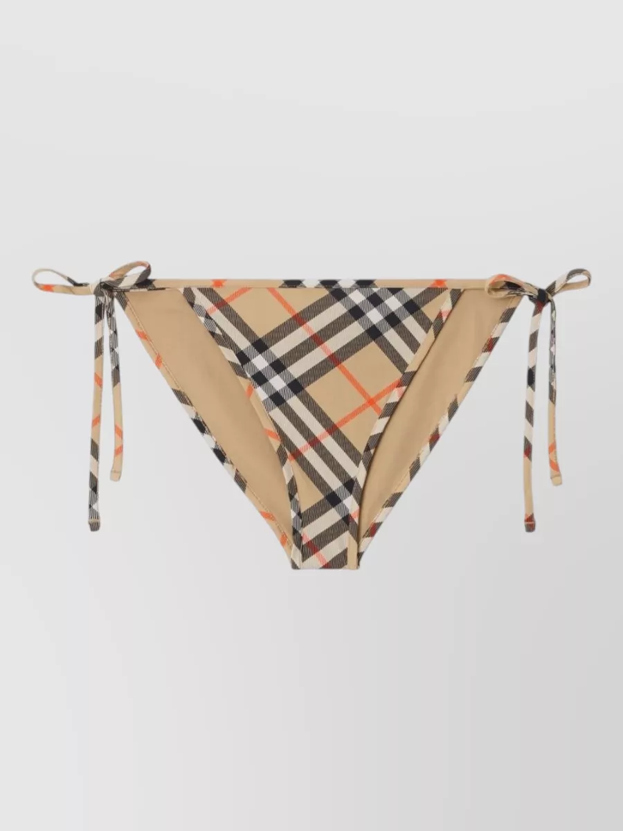 Burberry checked bikini briefs