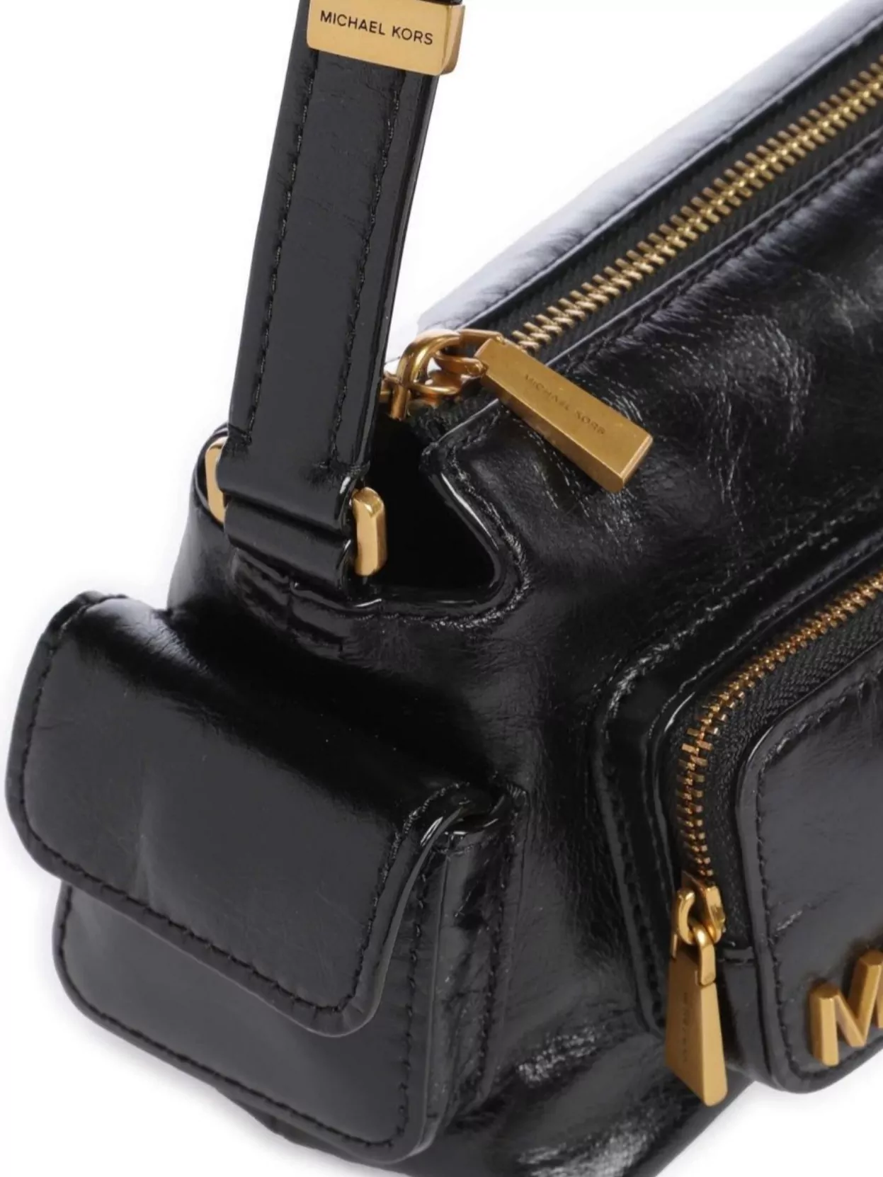 Michael Kors Shoulder Bag With Adjustable Strap And Front Pockets